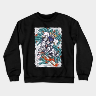 Gundam Barbatos wave Crewneck Sweatshirt